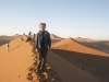 Hiking up Dune 45 for sunrise- Sossusvlei, Namibia