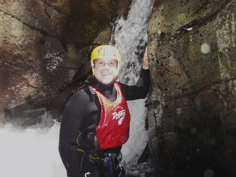Canyoning in Queenstown, New Zealand