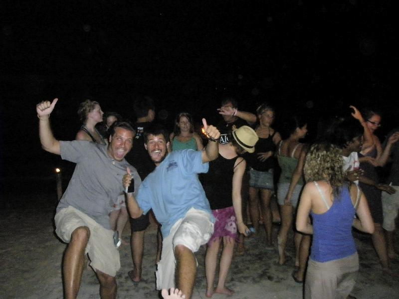Showin\' off the beach party dance moves- Ko Phi Phi, Thailand