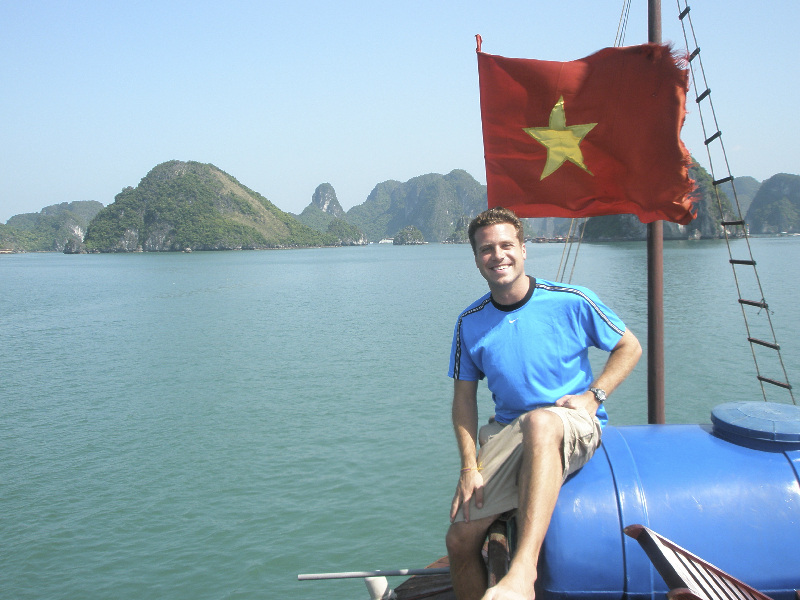 Cruising through Halong Bay- Vietnam