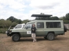 On safari in the Maasai Mara- Kenya